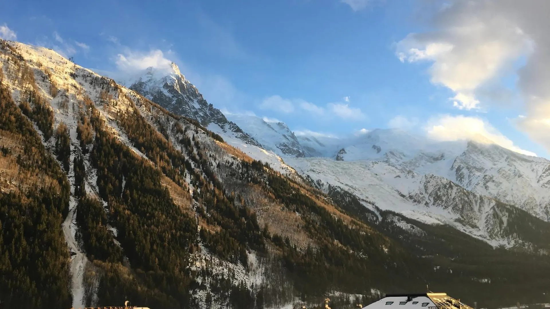Plein Centre Vue Panoramique Exceptionnelle Sud Tres Grand Studio Chamonix