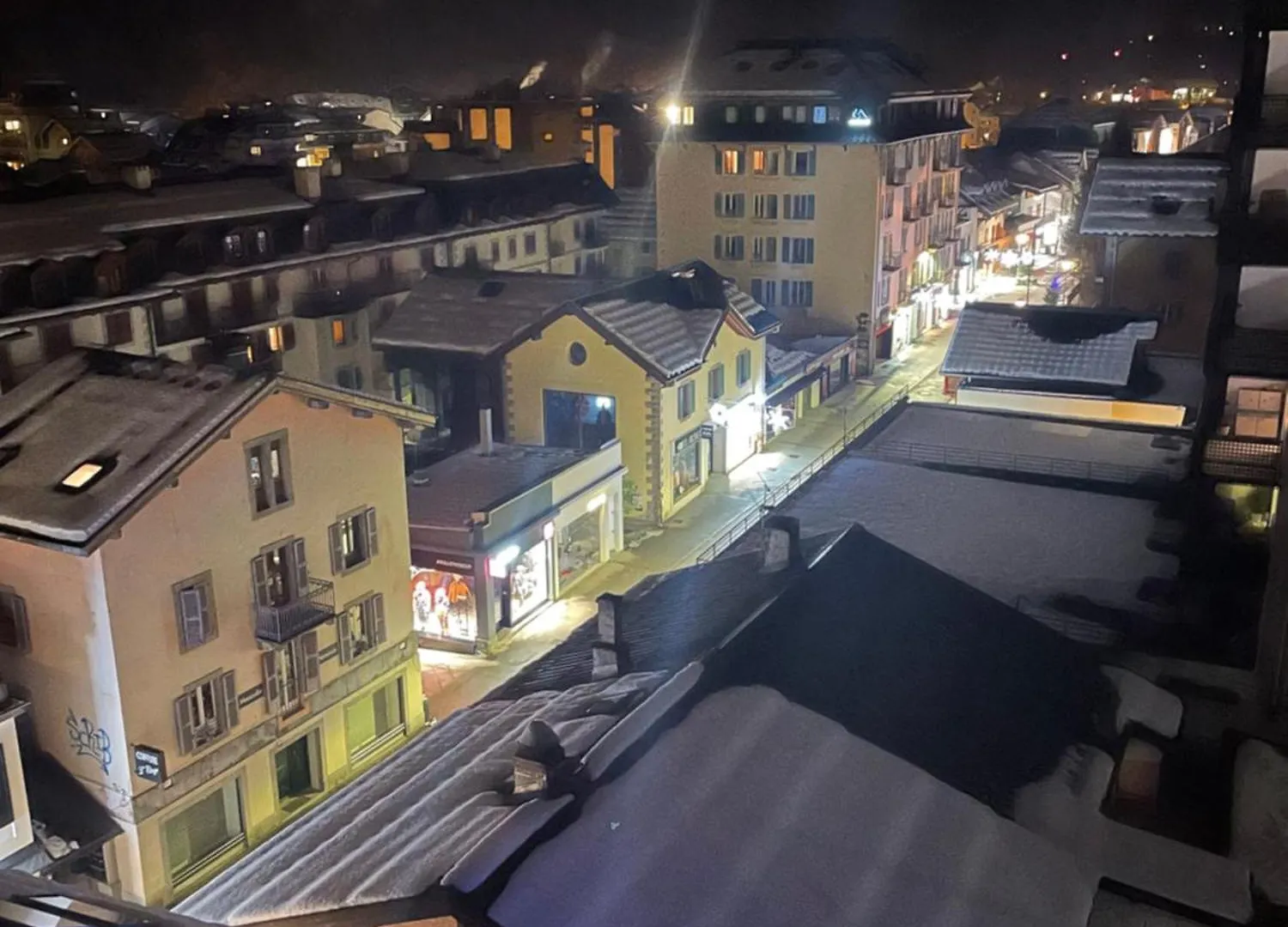 Plein Centre Vue Panoramique Exceptionnelle Sud Tres Grand Studio Chamonix Mont Blanc Francia